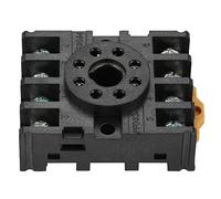 Micro Relay Base Socket 8 Pin Screw Terminal Timer Relay Socket Holder Rail Mounting PF083A AH3 Compatible