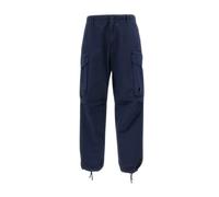 Micro-Reps Boxy Cargo Lens Trousers - male - C.P. Company - Straight Trousers - Blue - L - Trousers L