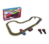 Micro Scalextric Super Speed Race Set - Lamborghini vs Porsche - Battery Powered Set. Micro