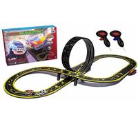 Micro Scalextric Car Race Track Sets for Kids Age 4+ - Law Enforcer Racing Construction Set, Mains Powered Electric Car Track, Slot Cars Kids' Play Vehicles - Mini Racing Toys for Boys