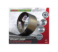 Micro Scalextric Stunt Extension Pack - Stunt Loop Accessory - Extend Your Layout by 112cm, Includes 11 Track Pieces, Micro Scalextric Accessories, Black