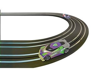 Micro Scalextric Track Extension Pack - Straights and Curves - Extend Your Layout by 148cm, Includes 6x 150mm Straights & 4x 45 Degree Curves, Micro Scalextric Accessories