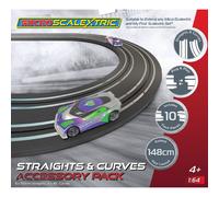 Micro Scalextric Track Extension Pack - Straights & Curves