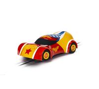 Micro Scalextric Wonder Woman Slot Race Car Justice League 1:64 Kids Racing