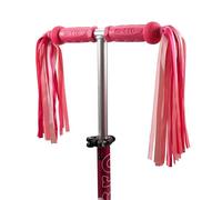 Micro Scooter | Bike/Scooter Eco Handlebar Ribbons | Bike Accessories | Streamer Tassels | Durable | Easy To Attach | Waterproof | One Size | Pink