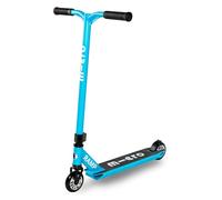 Micro Scooter | Micro Stunt Ramp Kids Scooter | 5 to 12 Years | Boys & Girls | Skatepark Jumps & Tricks | Fixed-Height Handlebar | Rear Brake | ABEC-7 Bearings | Blue