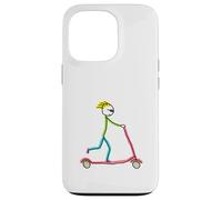 Micro Scooter Stickman Case for iPhone 13 Pro