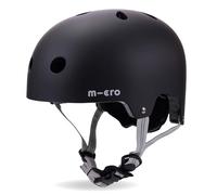 Micro Scooters | Bike/Scooter Deluxe Children's Helmet | Cycling Accessories | Adjustable Headwear | Boys & Girls | 48-54cm | Matt Black