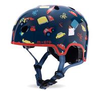 Micro-Scooters Printed Helmet: Vehicles - M, Navy