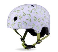 Micro Scooters | Bike/Scooter Printed Deluxe Children's Helmet | Cycling Accessories | Adjustable Headwear | Boys & Girls | 48-54cm | Blue Floral