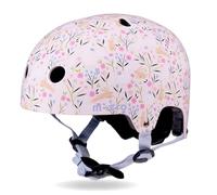 Micro Scooters | Bike/Scooter Printed Deluxe Children's Helmet | Cycling Accessories | Adjustable Headwear | Boys & Girls | 48-54cm | Flora & Fauna
