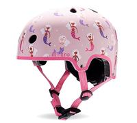 Micro Scooters | Bike/Scooter Printed Deluxe Children's Helmet | Cycling Accessories | Adjustable Headwear | Boys & Girls | 55-58cm | Mermaid
