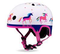 Micro Scooters | Bike/Scooter Printed Deluxe Children's Helmet | Cycling Accessories | Adjustable Headwear | Boys & Girls | 55-58cm | Unicorn