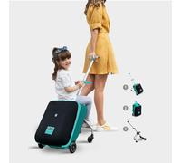 Micro-Scooters Eazy Ride On Luggage - One Size, Teal