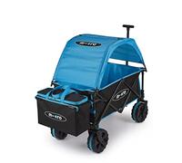 Micro Scooters | Micro Deluxe Wagon | Family Storage Trolley | Perfect for Camping Trips & Festivals | Black