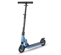 Micro Scooters | Micro Sprite Children's Scooter | Handlebar Adjustable | Front Suspension | Foldable | Boys & Girls | 8yrs+ | Blue