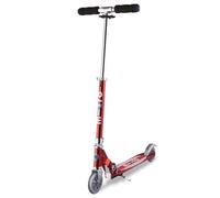 Micro Scooters | Micro Sprite Classic Children's Scooter | Handlebar Adjustable | Foldable | Kickstand | 5-12yrs | Boys & Girls | Red