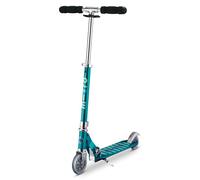 Micro Scooters | Micro Sprite Classic Children's Scooter | Handlebar Adjustable | Foldable | Kickstand | 5-12yrs | Boys & Girls | Aqua