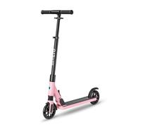 Micro Scooters | Micro Sprite LED Children's Scooter | Handlebar Adjustable | Front Suspension | Foldable | Kickstand | Boys & Girls | 8yrs+ | Pink