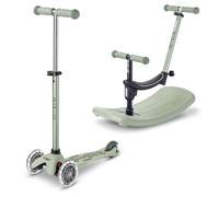 Micro Scooters | Mini 6in1 Rock & Go Children's Scooter | Rocker, Ride-On & Scooter in One | Indoor & Outdoor Use | 12mths-5yrs | Boys & Girls | Sage