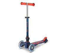 Micro Scooters | Mini Micro Deluxe Foldable Children's Scooter | Handlebar Adjustable & Foldable | Extra Grippy Deck | Weather Tested Stem | Lightweight | 2-5yrs | Boys & Girls | Navy