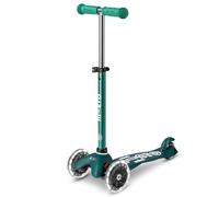 Micro Scooters | Mini Micro LED Eco Children's Scooter | Handlebar Adjustable | Light Up Wheels | 2-5yrs | Boys & Girls | Green