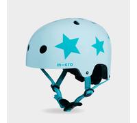 Micro Scooters | Bike/Scooter Printed Deluxe Children's Helmet | Cycling Accessories | Adjustable Headwear | Boys & Girls | 55-58cm | Aqua Star