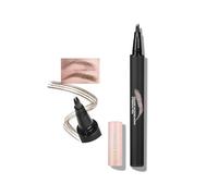 Micro-sculpting eyebrow pencil, easy to use, the brush pen creates realistic hair-like strokes, long-lasting and smudge-proof, quick-drying, suitable for women and girls' makeup.