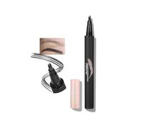 Micro-sculpting eyebrow pencil, easy to use, the brush pen creates realistic hair-like strokes, long-lasting and smudge-proof, quick-drying, suitable for women and girls' makeup.
