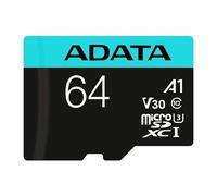 Micro Sd Card Adata Ausdx64Gui3V30Sa2 64 Gb NEW