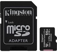 Kingston Technology 64GB micSDXC Canvas Select Plus 100R A1 C10 Card + ADP