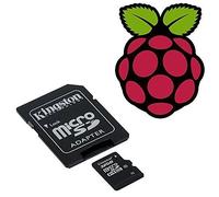 Micro SD card preloaded with NOOBS or Raspbian for Raspberry Pi Model B+ & Pi 2, Class 10 (32GB-NOOBS)