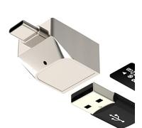 Micro SD Card Reader (2in1) USB Adapter USB C for iPhone 17 16 15 Pro Max Compatible with Samsung Memory Stick TF 3.0 External Camera Android for Apple OTG Type C for iPad Fast Picture Device Digital