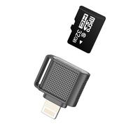 Micro SD Card Reader for iPhone 14 13 for Apple Adapter Lightning to TF Digital Camera Accessorie Phone Memory Stick Transfer Photography Photo for IPad Cable Flash Drive Converter Computer Mini Plug