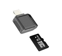 Micro SD Card Reader for iPhone14 13 12 Pro Max Adapter Digital Camera Lightning for Apple Memory Transfer for iPad TF MFI Certified Accessories Cable Compact Connect Photos Flash Drive Laptop PC Plug