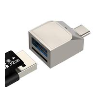 Micro SD Card Reader USB C Adapter to USB Stick OTG 3.0 Cable for Apple for iPhone 17 16 Pro Max Socket of Camera Mobile Phone MacBook Accessories Memory Card TF Memory High Speed PC Connection Car