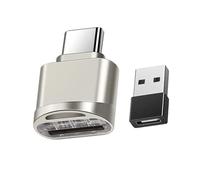 Micro SD Card Reader, USB C to Micro SDXC SDHC Card Reader,OTG Card Reader | Micro SD Card Reader USB C,Type C Card Reader with USB C Adapter,Suitable for Samsung, MacBook, USB C Smartphones, Tablets