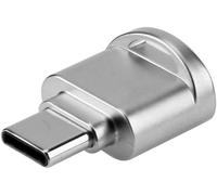 Micro SD Card Reader, USB C to SD Card Reader, Type C TF Memory OTG External Card Reader, USB OTG Card Reader for Laptops, and Type C Phones (SILVER)