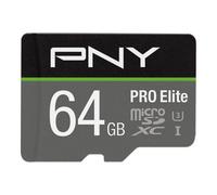 PNY Pro Elite microSDXC card 64GB Class 10 UHS-I U3 100MB/s A1 V30