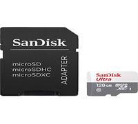 Micro Sd Memory Card With Adaptor Sandisk Sdsqunr-128G-Gn3Ma C10 80... NEW