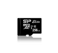 Micro Sd Memory Card With Adaptor Silicon Power Sp256Gbstxbu1V10Sp NEW