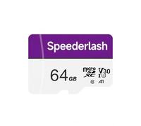 Micro SDXC Memory Card 64GB, Speederlash Camera Plus TF Card with Adapter, Up to 90MB/s Read Speed, 4K UHD&5K Video Support, U1 V30 A1 Rated, Waterproof, for Security Camera, Dashcam, Drones