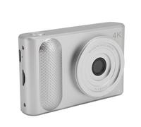 Micro SLR Camera, 4K Digital Camera, 48 MP HD 16X, Digital Zoom, Auto Focus, Portable SLR Micro Camera with 2.4 Inch TFT Screen (Silver)