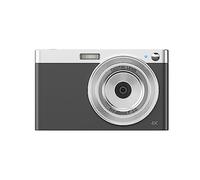 Micro SLR Camera 4K Video Portable Digital Camera Retro VLOG Screen Auto Focus Selfie Camera(Color:Black)