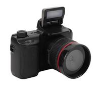 Micro SLR Camera with 180 Degree Flip Screen, 1080P Visual Effects and 4x Zoom, DSLR Camera for Photography with Anti Shake and 800mAh Battery, Support 256GB Storage, for Retro