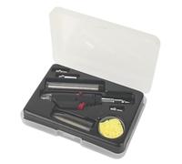 Micro Soldering Iron & Torch KIT, Compatible with Butane Gas, Manual Piezo Spark Ignition, Replaceable Stainless Steel Burner, 1 in Pack