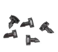 Micro Sprayer Irrigation Nozzle 200Pcs 360 Degrees Atomizing Refraction Drip Water Sprayer for Garden Greenhouse Lawn Durable Plastic 1.7x1.4cm