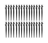 Micro Sprinkler Bracket Plastic Ground Insertion Rod Irrigation Drip Support Stake for Gardening 30PCS Durable Water Saving Sprinkler Brackets for Balcony Courtyard Plants Lawn
