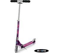 Micro Sprite Purple Stripe Kids Scooter