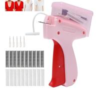 Micro Stitch Gun for Clothes Stitchy Quick Clothing Fixer Mini Sewing Machine Quick Stitch Fine Needle Head Tagging Gun for Clothing (with Store Box 2000 Fasteners)